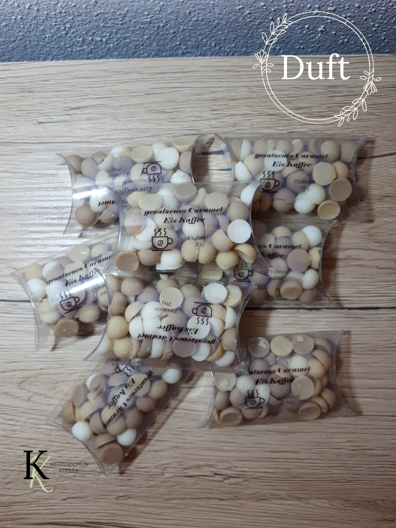 gesalzenes Karamel Eis Kaffee Pralinen