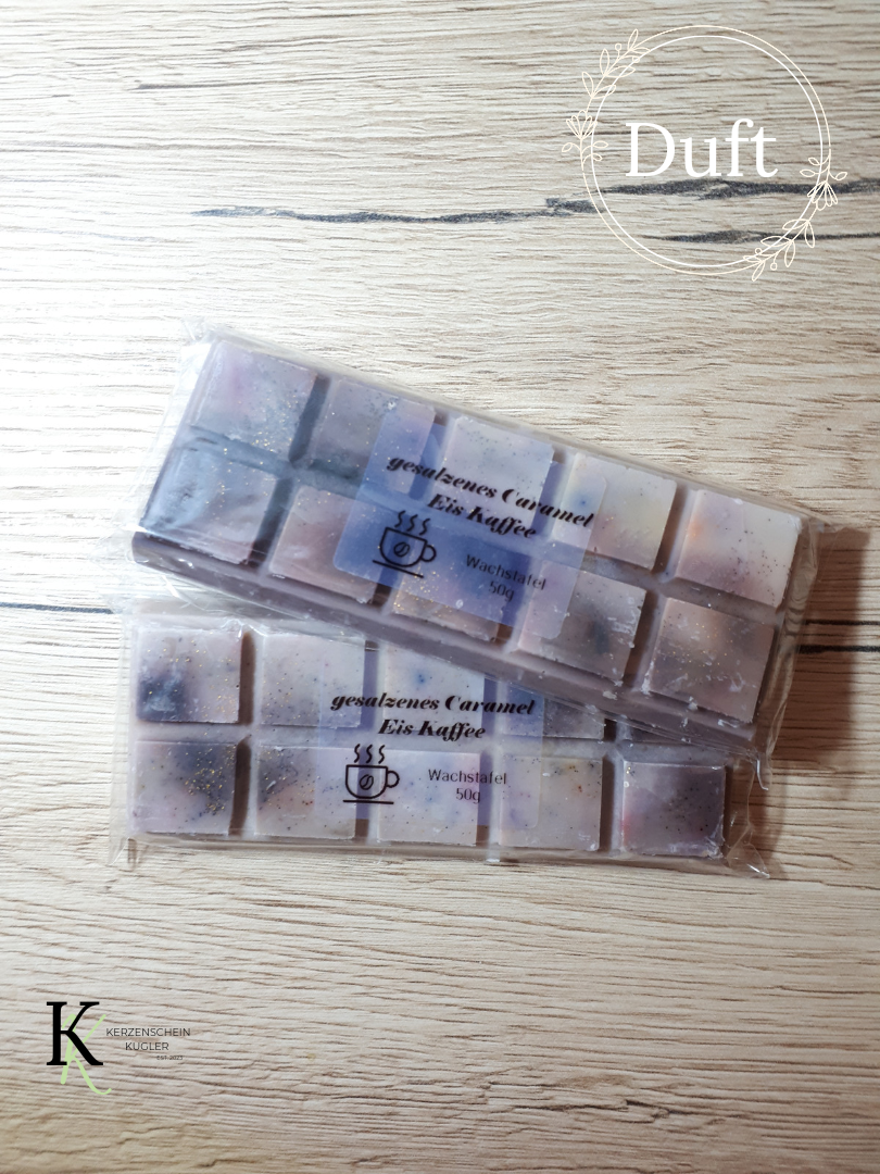gesalzenes Karamel Eis Kaffee Tafeln