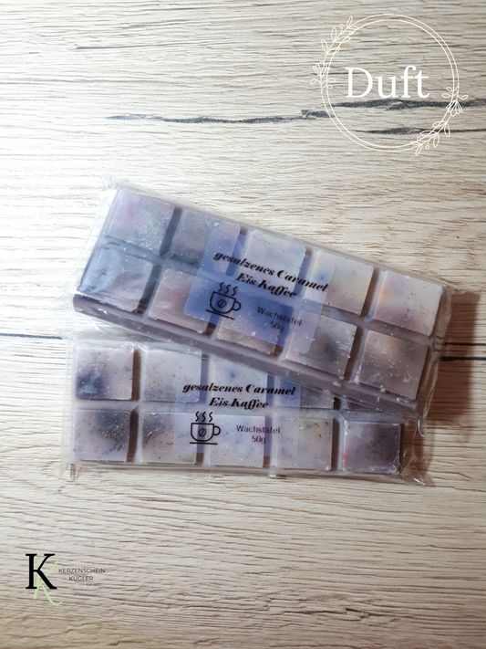 gesalzenes Karamel Eis Kaffee Tafeln
